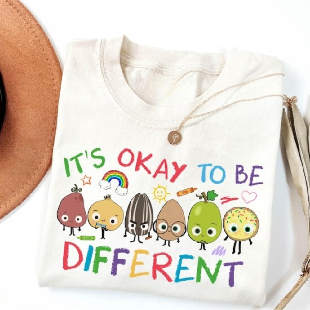 It's Okay To Be Different Shirt, Autism Awareness Tee